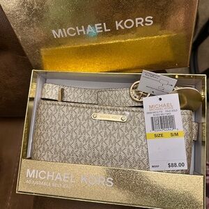 Michael Kors Gold Belt Bag